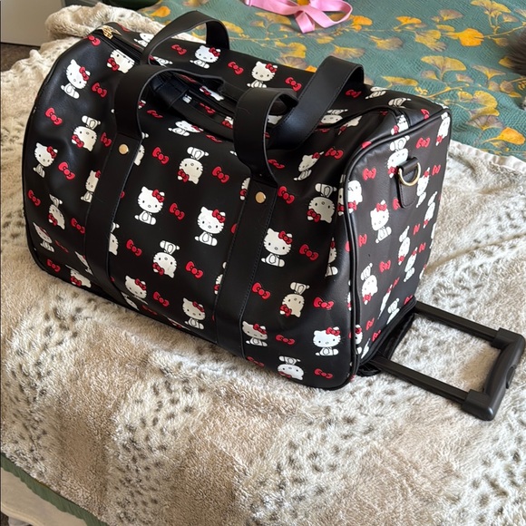 Hello Kitty Rolling Duffel Bag - Picture 1 of 7